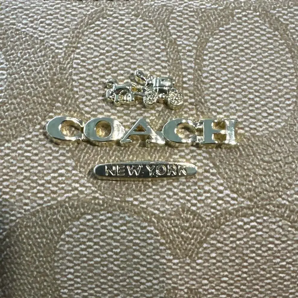 Coach Teri Shoulder Bag In Signature Canvas